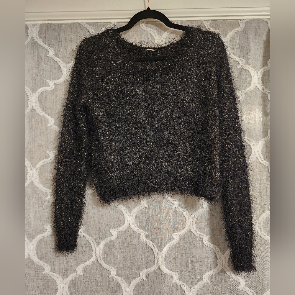 Black and Gold Sweater